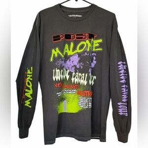 Post Malone 2023 Twelve Carats Long Sleeve Tour Tee - RARE - NEW - MEDIUM
